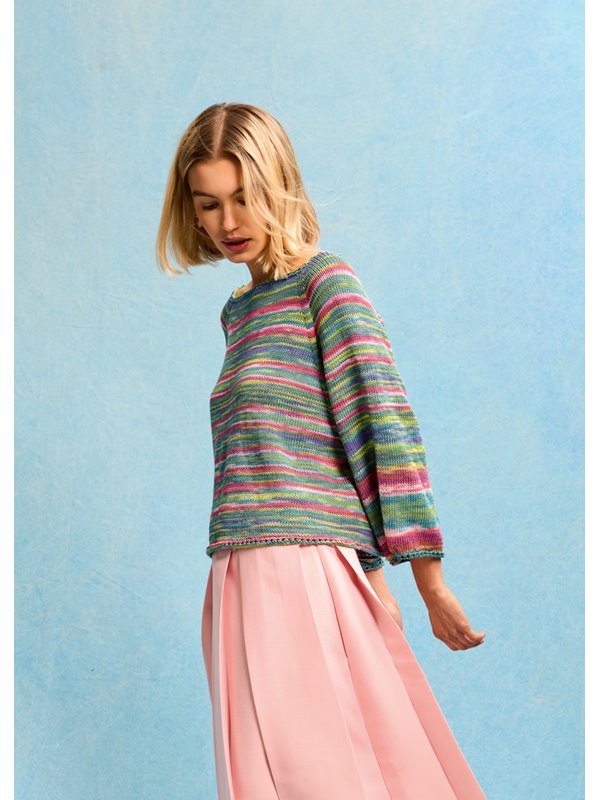 Lana Grossa TOP-DOWN-RAGLAN-GENSER Gomitolo Alga