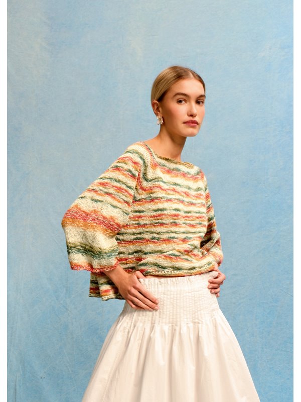 Lana Grossa TOP-DOWN-RAGLAN-GENSER Gomitolo California