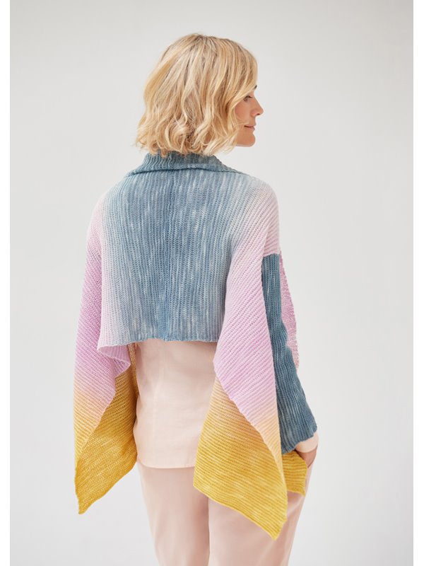 Lana Grossa ERMESJAL Cool Wool Lace Hand-dyed - Hekleopskrift (DK)