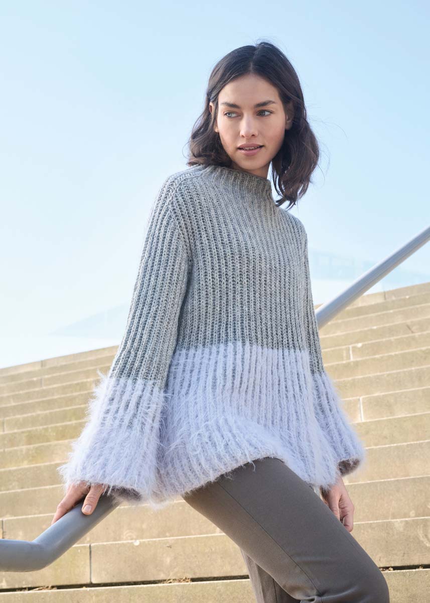 PULLOVER Basta & Cool Merino fra Lana Grossa