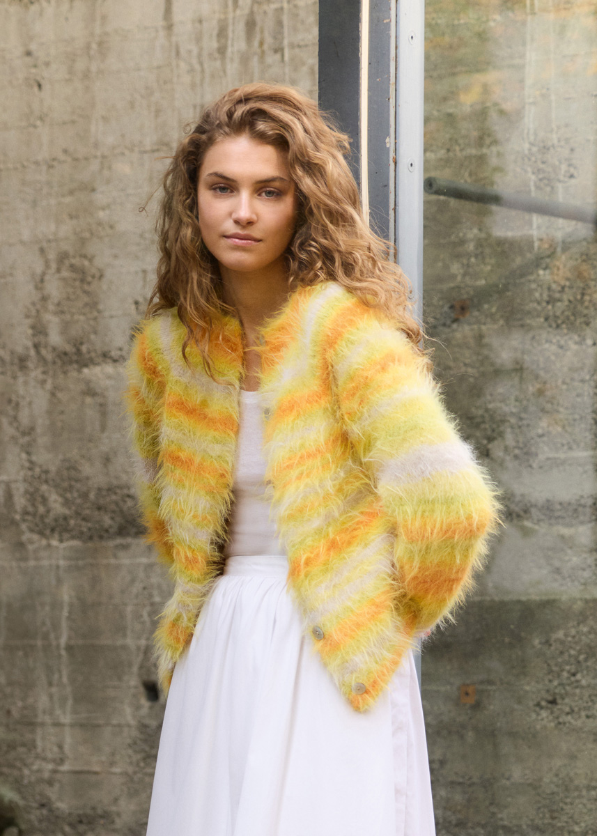 JAKKE TOP-DOWN Basta Mista fra Lana Grossa