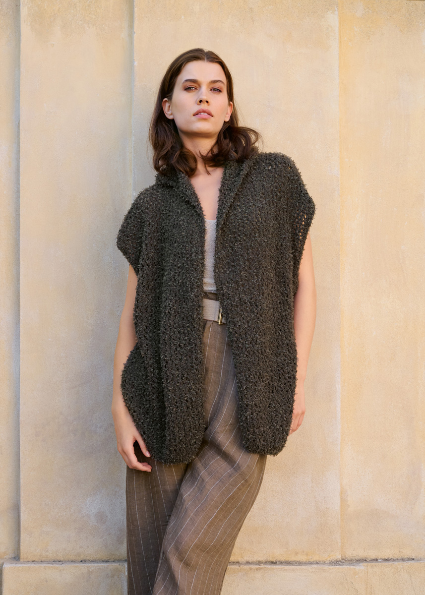 Lana Grossa VEST Frizzante