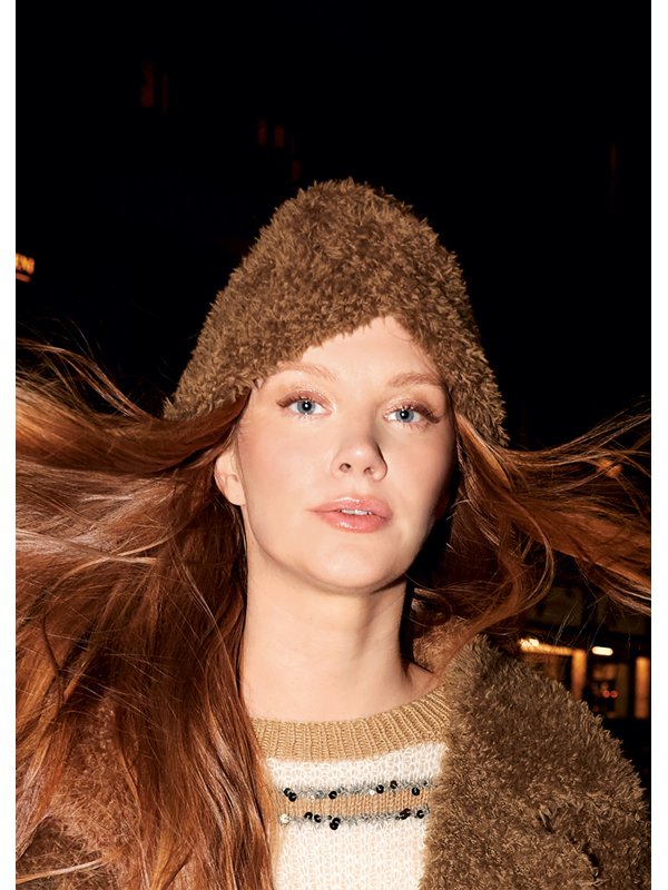 Lana Grossa TURBAN-LUE Pelliccia