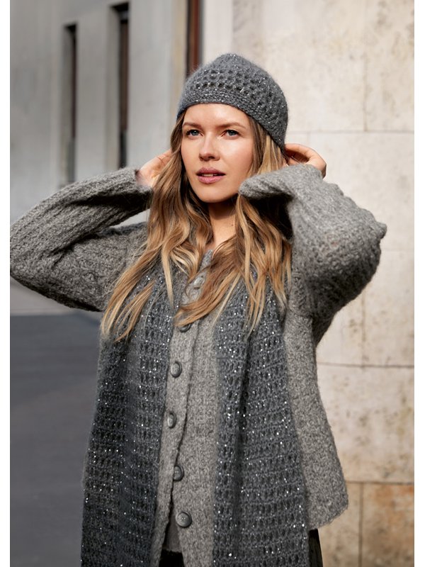 Lana Grossa GITTERSKJERF Filo di Gio & Glamour
