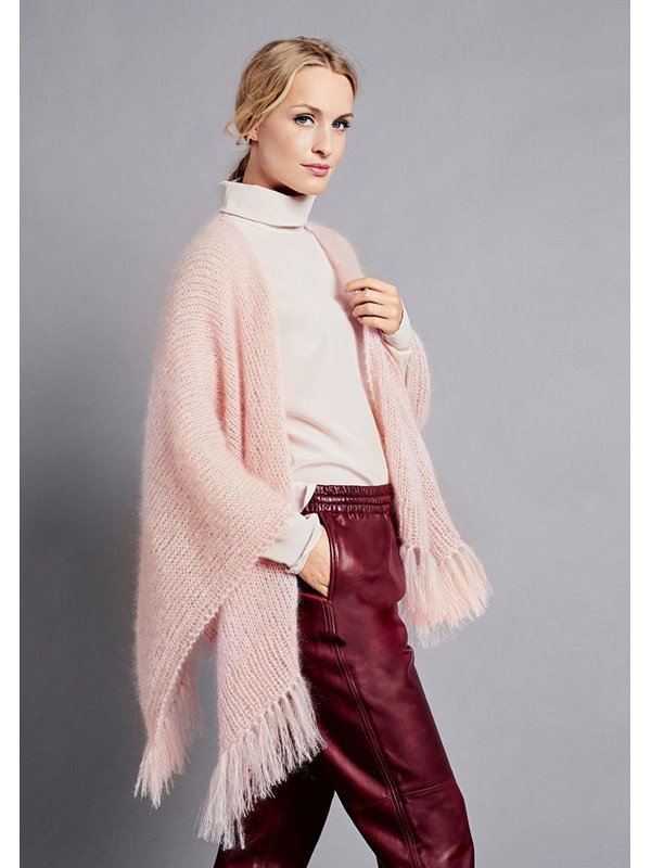 Lana Grossa PONCHO Silkhair - German Edition