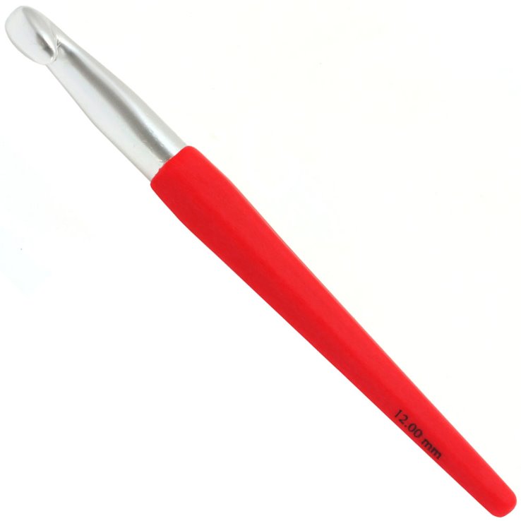 Lana Grossa Heklenål Design Color (med mykt plastgrep) St.12,0