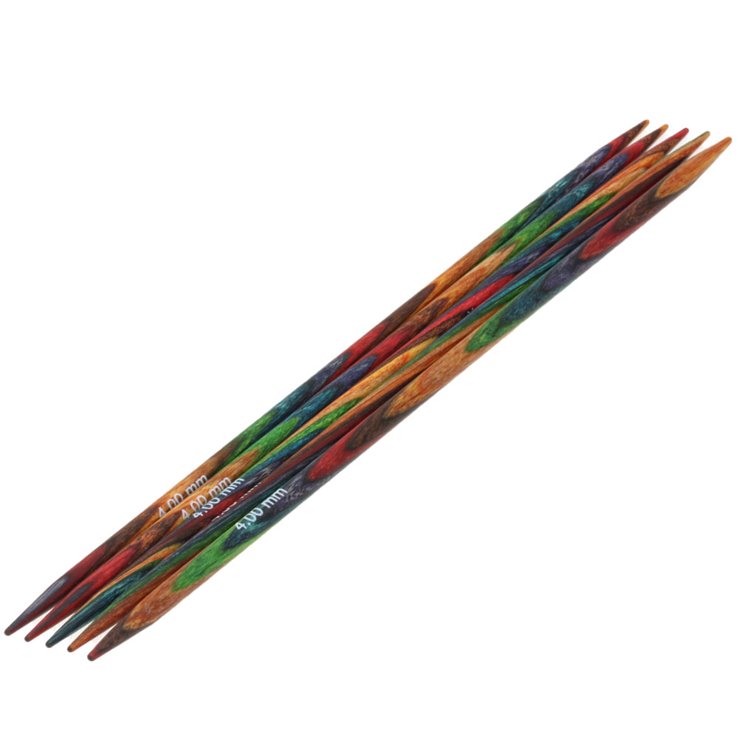 Lana Grossa Ermepinner/Settpinner Design-tre: Multicolor St. 4,0/15cm