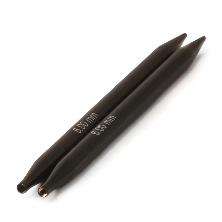 Lana Grossa Utskiftbare rundpinner Vario Nera Ebony St. 6,0