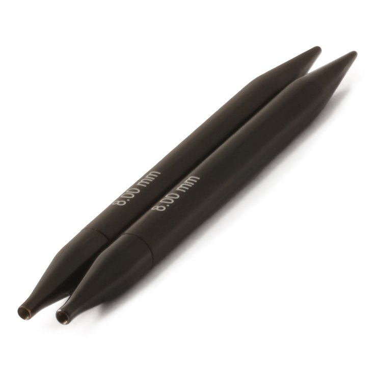 Lana Grossa Utskiftbare rundpinner Vario Nera Ebony St. 8,0