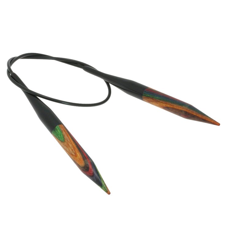 Lana Grossa Rundpinne Design-tre: Multicolor St. 8,0/40cm