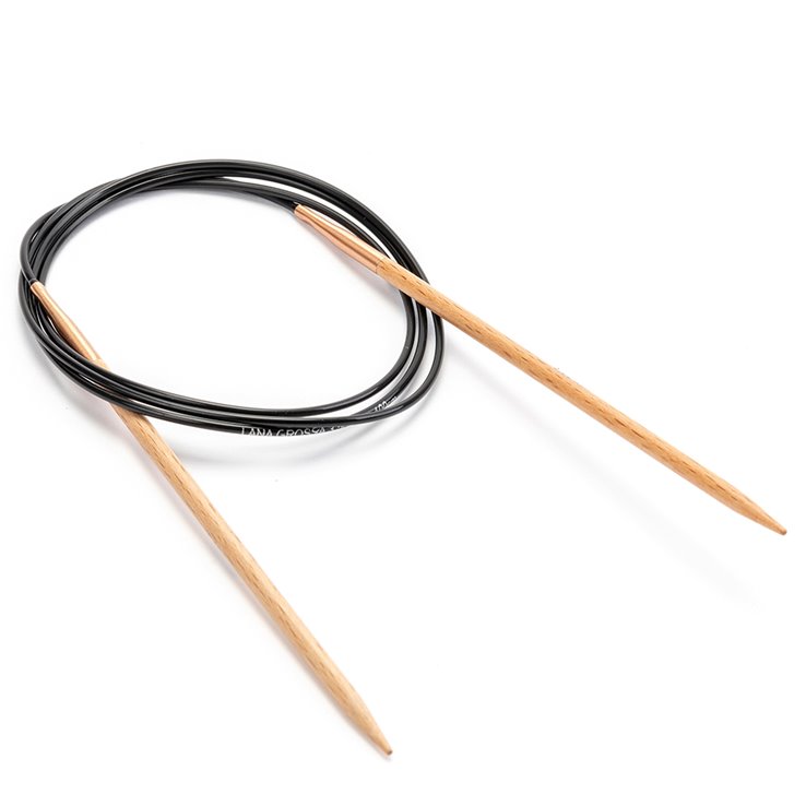 Lana Grossa Rundpinne bøk st. 4,0/100cm