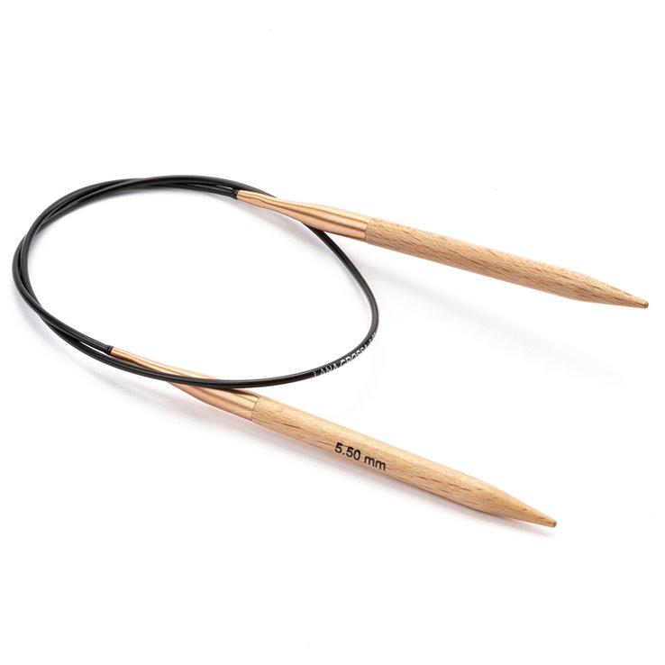 Lana Grossa Rundpinne bøk st. 5,5/ 50cm