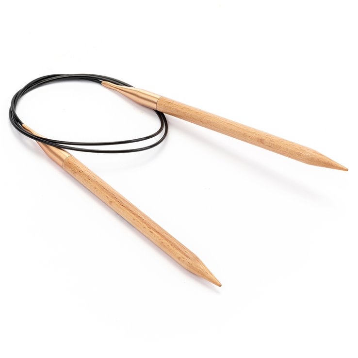 Lana Grossa Rundsticka bok st, Rundpinne bøk st, 8,0/ 80cm