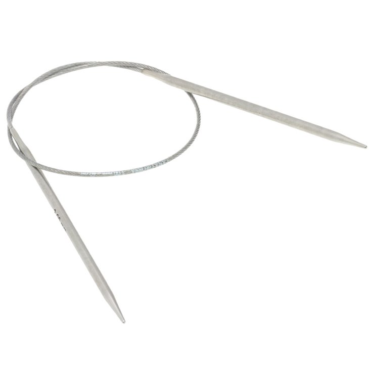Lana Grossa Rundpinne i rustfritt stål 3,0/40cm