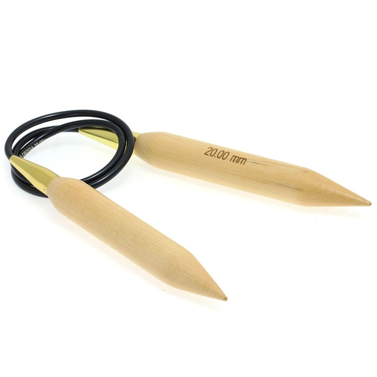 Lana Grossa Rundpinne Jumbo St.20,0/80cm