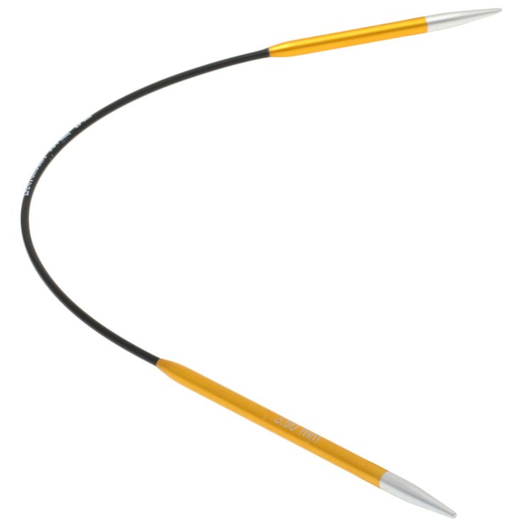 Lana Grossa Rundpinne Aluminium Rainbow St. 3,5/25cm