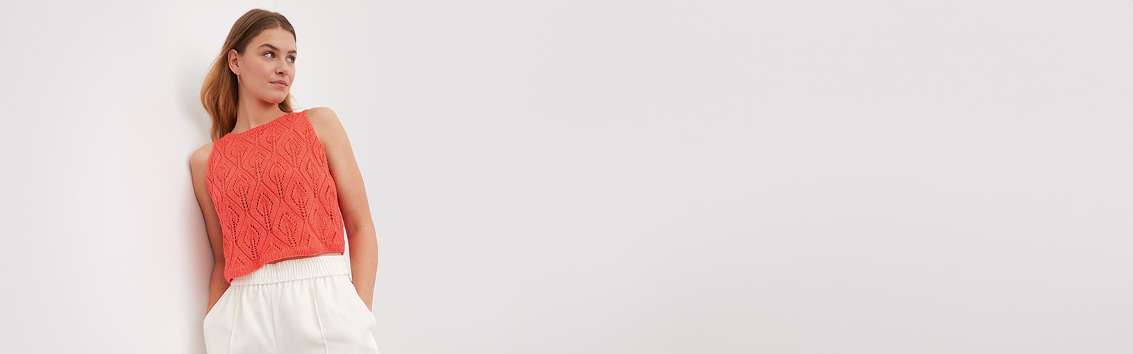 Gratis Strikkeoppskrift / Hekleoppskrift når du bestiller garn Modellpakke<br>Dame | Luer & Co