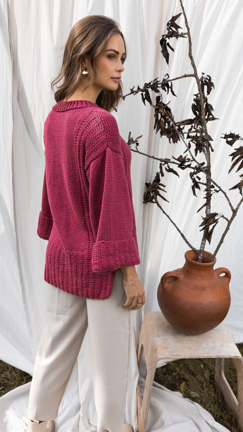 FILATI Studio GENSER Puro Vegano - Strikkeoppskrift (NO)